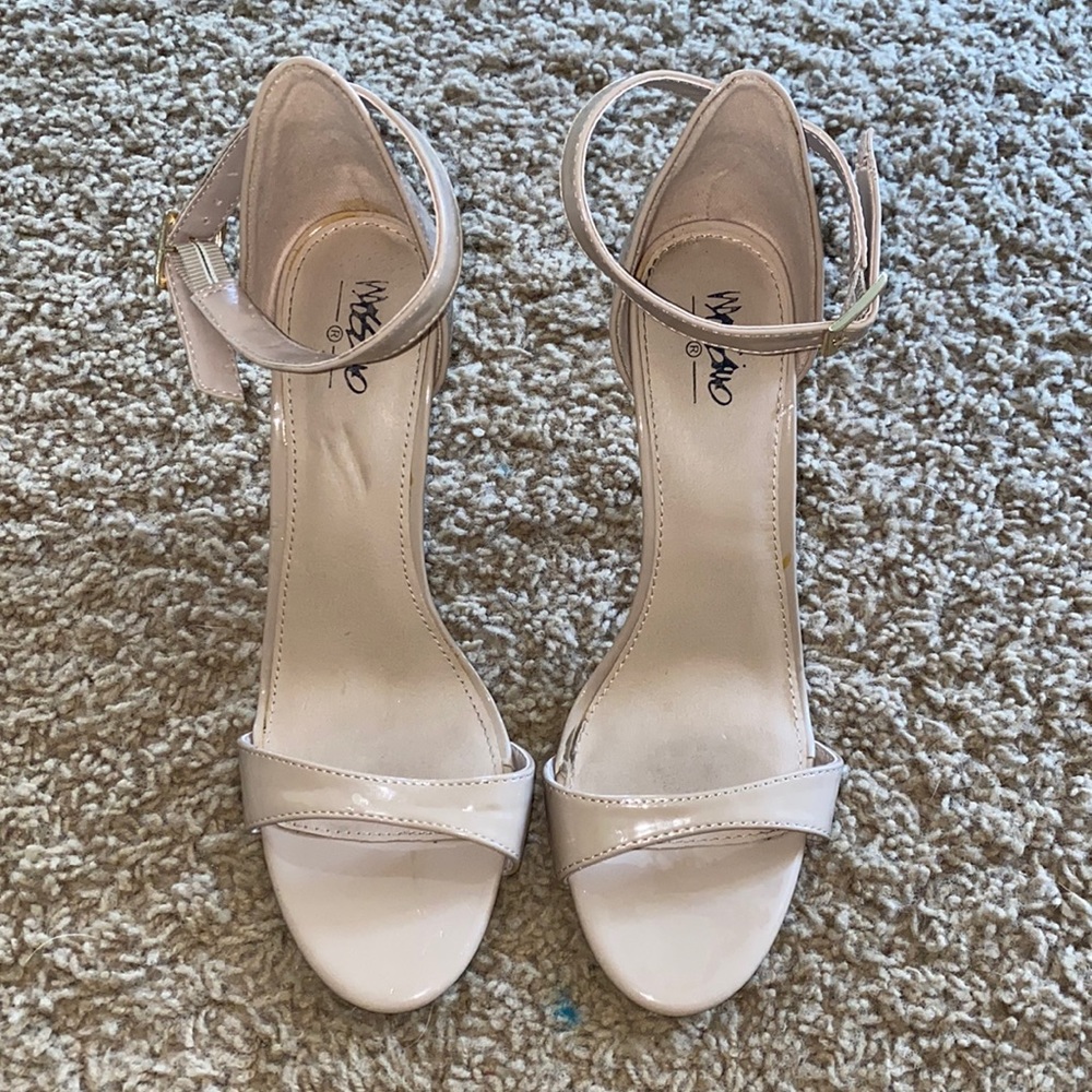 Nude stilettos